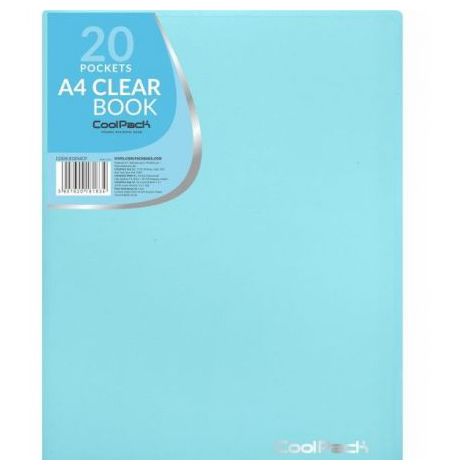 Album ofertowy Coolpack A4/20 koszulek, Niebieski
